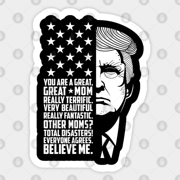 Trump Mother's Day Sticker by Bingeprints